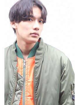 ブークル(boucle) 人気のセンターパートを1分スタイリングで!!