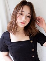 ラフィス ヘアーピュール 梅田茶屋町店(La fith hair pur) 【La fith】 大人可愛いミディアム