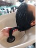 【贅沢フルコース】カット+ケアカラー+ヘッドスパ+髪質修復トリートメント