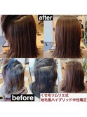 くせ毛ソムリエ/完全オリジナル/地毛風ハイブリッド中性矯正