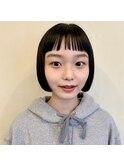 【favori 自由が丘】ワイドバングミニボブ