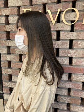 フェイバー 警固店(FAVOR) インナーグレーベージュパーソナルカラー診断/イルミナカラー