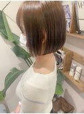 【畠中ケント】似合わせカットアースカラーボブ