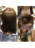 営業ビフォーアフター  プレミアム縮毛矯正