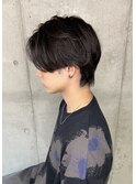 横顔が素敵に決まる前下がりウルフ【表参道、青山、原宿、渋谷】