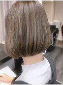 ベージュくすみカラーハイライト