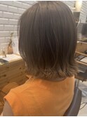 大人可愛い20代30代40代切りっぱなしボブ