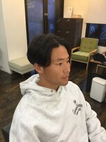 アークス(Ark'ss)&nbsp;メンズ センター ニュアンスパーマ ナチュラルパーマ