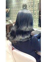 アース 大曽根店(HAIR&MAKE EARTH) ナチュラルブルーブラック