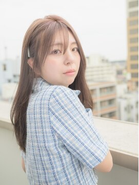 ヒョンミョン ライズバイレボ 取手店(hyon myon/RISE by REVO) レイヤーカット/デザインカラー/オリーブベージュ[取手/取手駅]