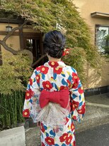 浴衣着付け＆ヘアセット