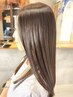 【好評】上質オーガニックカラー全体染＋カット＋ＴＲ　－20% ￥ →￥12320～
