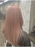 サーモンピンク