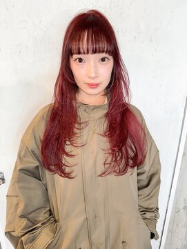 ノラジャーニー(NORA Journey) 【諒】ハイレイヤーカットウルフカットウルフレイヤーボルドー