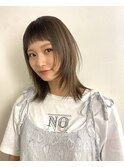 顔まわりレイヤー/ウルフカット/レイヤーカット/顔まわりウルフ