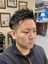 グレイスフルバーバーロンドン 大宮店(Graceful Barber London)&nbsp;【30代 男性】ロンドンスパイキーショート（大宮/バーバー）
