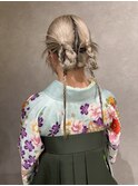 卒業式ヘアセット カチモリヘア 新宿 新宿東口