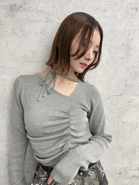 リミットバイアフィナー 大宮店(limit by Afinar) ボブ/切りっぱなしボブ/ヘイリーボブ／前下がりボブ