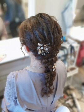 ヘアセットサロン ミント(Hair set salon MINT) 編みおろし