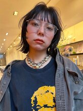 ブクレット(Bouclettes)&nbsp;心斎橋　レイヤーボブ/黒髪ボブ