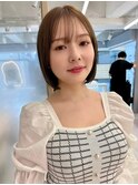 レイヤー/ネビージュ/韓国ヘア/イメチェン/縮毛矯正/中野/
