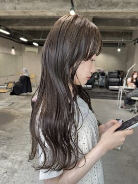 ネアー 新潟(NEER) アプリコットオレンジ/くびれヘア/ウェーブショート[新潟]