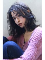 マルフェ 天王寺(marfe)&nbsp;【marfe】レイヤーボブ＿ニュアンスパーマ＿暗髪＿ボブ