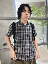 =MEN’S HAIR /スパイキーショート/メンズボブ/フェザーパーマ