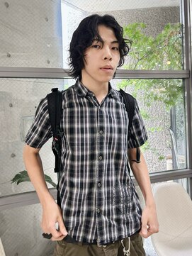 メゾンアクア 表参道(Maison ACQUA) =MEN’S HAIR /スパイキーショート/メンズボブ/フェザーパーマ