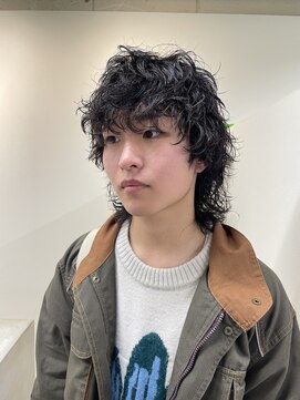 ユニ 江坂(Uni.) メンズ　ウルフパーマ