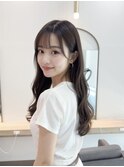 【ロングヘア　韓国ヘア　前髪あり#21】#渋谷駅#韓国#髪質改善
