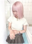ピンク/ペールピンク/ハイトーン/ハイトーンカラー/艶髪