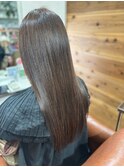 髪質改善ストレート