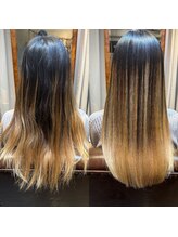 ダメージ・枝毛・切れ毛でお悩みの方への髪質改善Before After*毛先までしっとりまとまる髪へ[銀座]