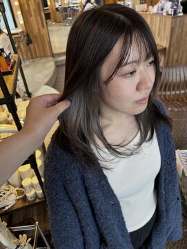 ヘアラウンジ アングゥ(hair lounge ungu) くびれインナーグレー