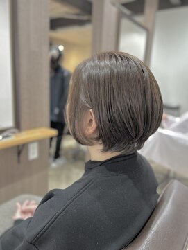 丸みショートボブ