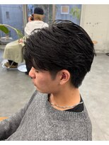 ノーウェイ(NOWAY)&nbsp;【NOWAY】シャドウパーマ2.20刈り上げセンターパート