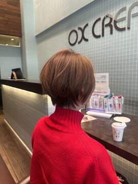 オックスクリエーション OX CREATION 桃山 大人美髪ショートスタイル