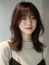 ワゴンバイアフロート(Wagon by afloat) セミロング30代40代ストレートレイヤー前髪なし前髪あり池袋