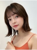 韓国風レイヤーボブ髪質改善ダブルカラー