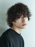 【メンズ限定】カット+デザイン水パーマ+マイクロナノバブルケア¥9000