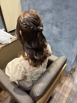 ヘアーエバリーズ(hair Everies)&nbsp;結婚式お呼ばれヘアにオススメ☆ハーフアップアレンジ♪