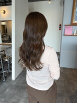 リベットイースト(Libett east)&nbsp;オリーブベージュ、レイヤーカット