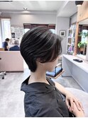 柔らかハンサムショート