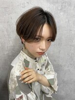 セン バイ テトテ(SENN by tetote) 【SENN/shuri/明石/大久保】ショート/センターパート/パーマ