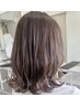 オススメNo1"カット+DRカラー+髪質改善カシミア4stepTM¥14300