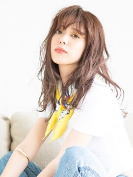 ロージーバイフーガヘアー 元住吉店(Rosy by FUGAhair) 夏フリンジウェーブ☆セミウェットヘア