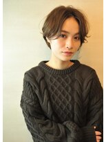 カフネ(CAFUNE)&nbsp;センターパートのマニッシュショート