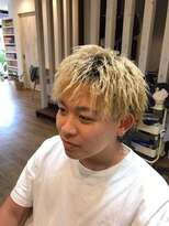 ヘアーデザイン ロッタ(hair design lotta) 【hair design lotta】ブリーチ×ツイストパーマ