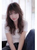 Lien☆フォギーベージュ×セミウェットウェーブ毛先パーマ